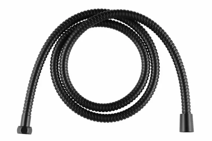 Duschslang 2 m RST svart - Kranar, duschar - 6410416179025 - 1