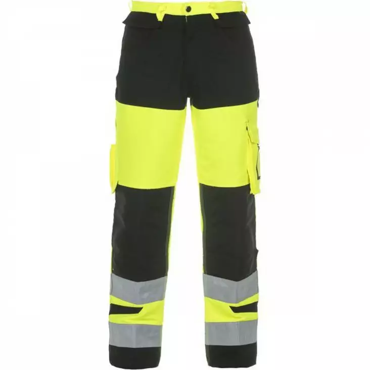 Arbetsbyxor Hertford Trend gul/svart HiVis - Sommararbetskläder - 5420011778265 - 2