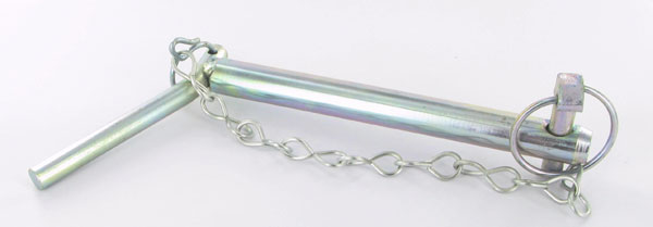 Tryckstångens tapp 19 x 175 mm med handtag och sockel - Drag- och tryckstänger - 8716106139675 - 1