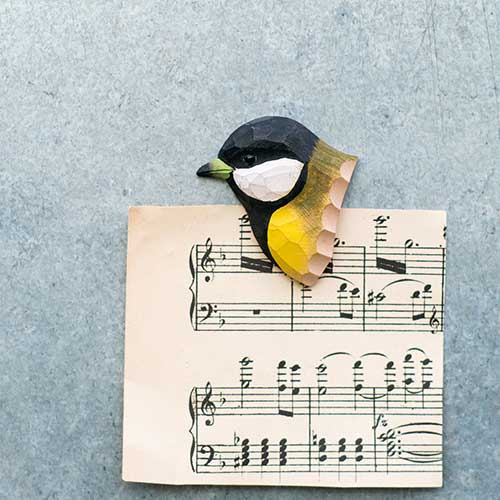 Wildlife Garden magnet Talgoxe - Naturrelaterade produkter - WG4925 - 1