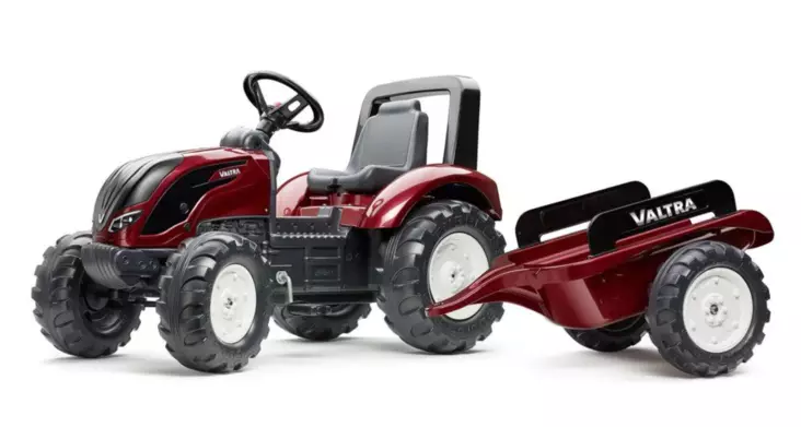 Falk Valtra tramptraktor och släp - Tramptraktorer och trampbilar - 3016204000125 - 1