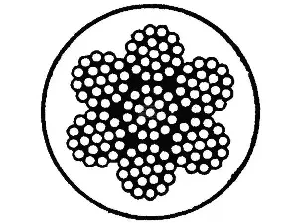 PVC-belagd stålkabel 8 mm - Kedjor och vajrar - 5700033178695 - 1