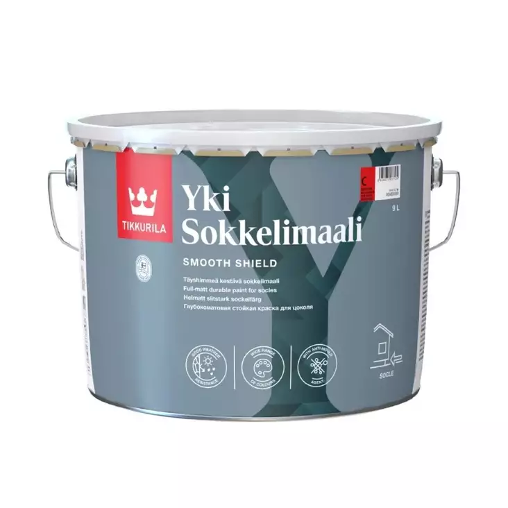 Tikkurila Yki Sockelfärg, tonbar - Utomhusfärger - 6408070037515 - 1