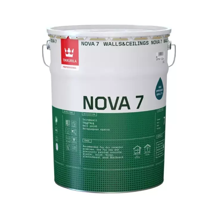 Tikkurila Nova 7 färgbar - Inomhusfärger - 6408070141335 - 1