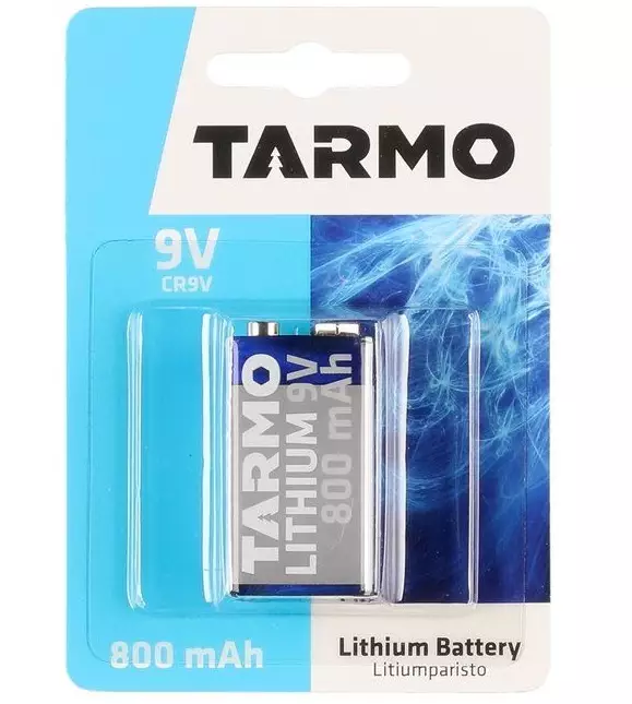 Litiumbatteri 9V - Batterier, testare - 6410416543765 - 1