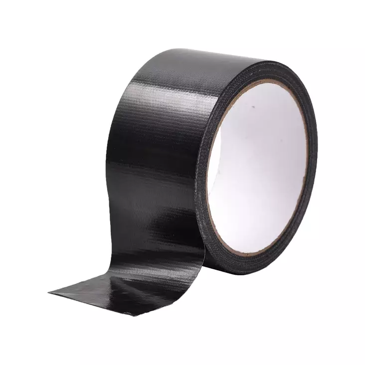Svart vävtejp 50 mm x 10 m - Tejper - 6438152023365 - 1