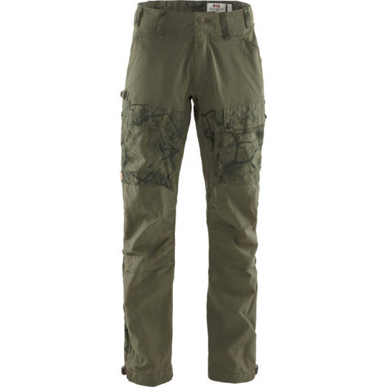 Fjällräven Lappland Hybrid Herrbyxor Green Camo Long - Friluftskläder - 7323450543945 - 1