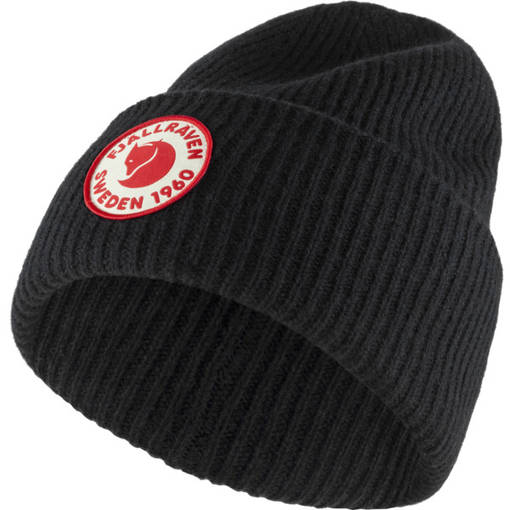 Fjällräven 1960 Logomössa Svart - Friluftskläder - 7323450635305 - 1