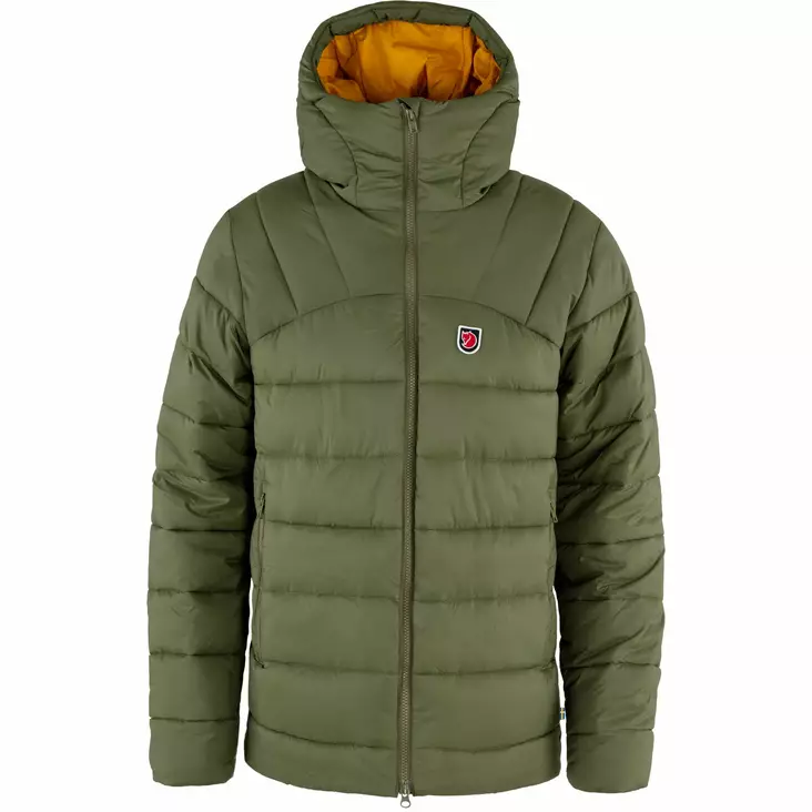 Fjällräven Expedition Mid Winter Jacket M Grön-senapsgul - Friluftskläder - 7323450941215 - 1