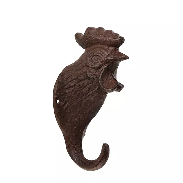 Väggkrok Hönan i gjutjärn - Väggkrokar, klädhängare - 8714982268335 - 1