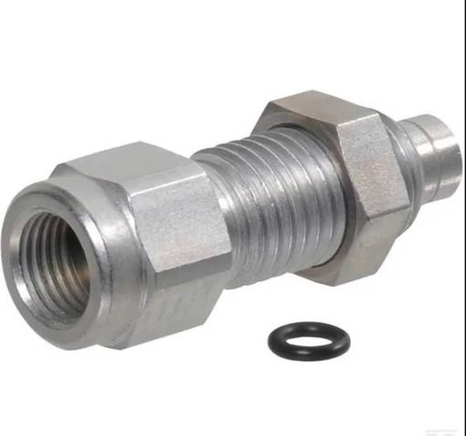 Mät-nippel 1/4" x M16x2, genomföring - Andra traktortillbehör - 8719593054605 - 1