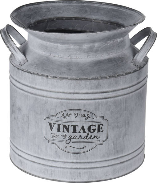 Zinkbehållare Vintage Garden 22 cm - Krukor, vaser, korgar - 8719987801495 - 1