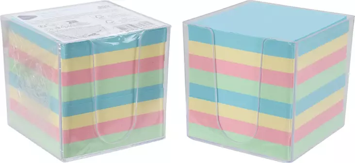 Anteckningsblock i plastfodral 800 ark - Kontorsmaterial - 8721037362825 - 1