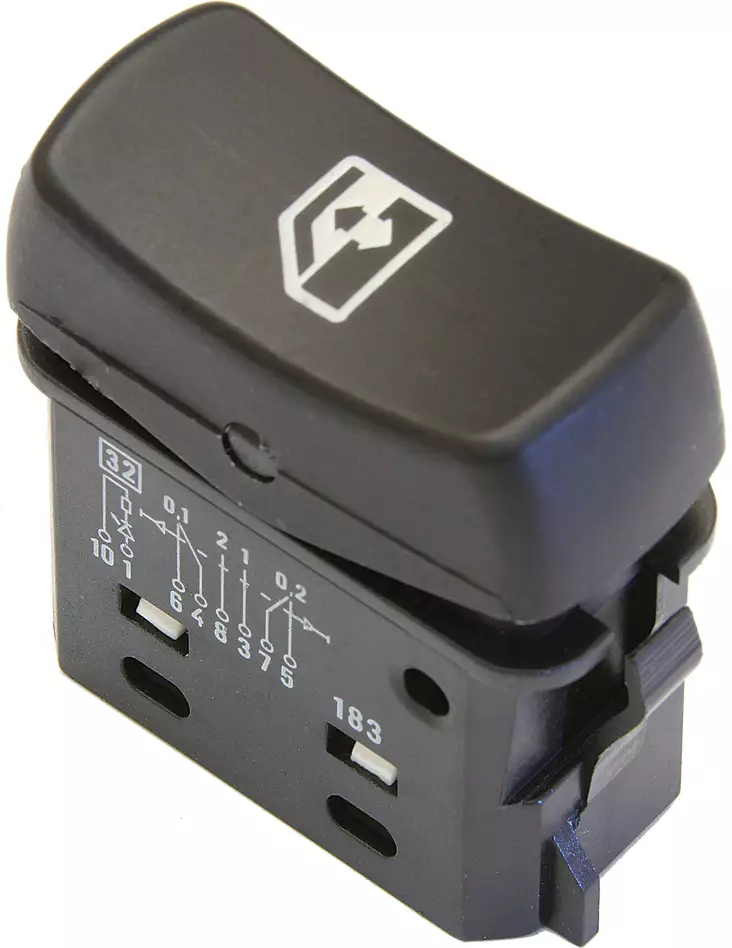 Avbrytare för lyftautomatik - Elsystem - svm0000009205 - 1