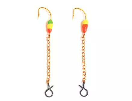 Asseri målad kedjehängare storlek 8 - Mormyskor och färgkrokar - 4743038096565 - 1