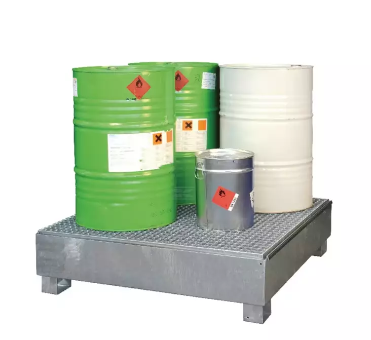 CEMO Spillpalett med galler SW4 900 kg - Övriga verkstadsutrustningar - 4052886123195 - 1