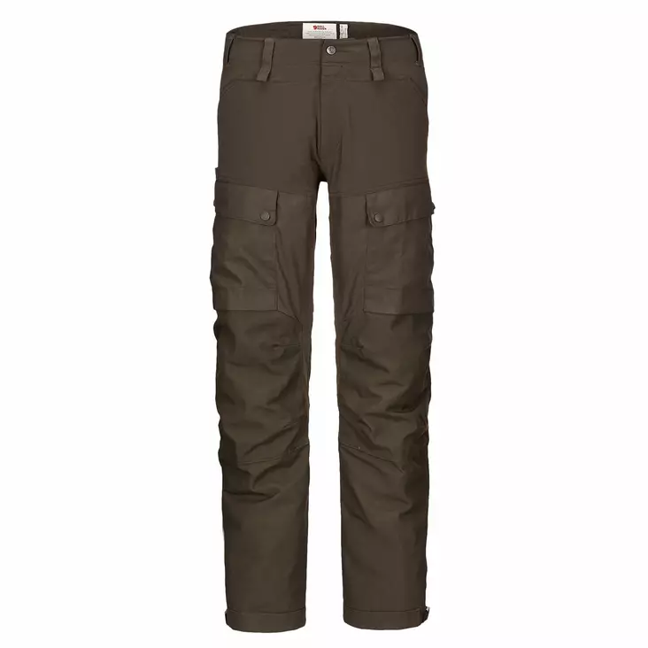 Fjällräven Lappland Hybrid Trousers M Short Mörk oliv - Friluftskläder - 7323451112515 - 1