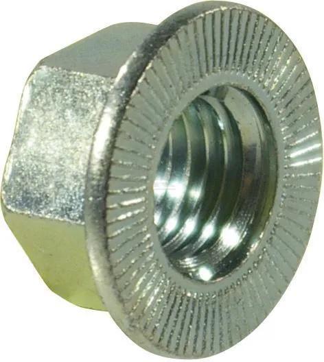 Skärrgängad mutter förzinkad 10 Verbus Ripp - Bultar och muttrar, metrisk gänga - 8716106613205 - 1