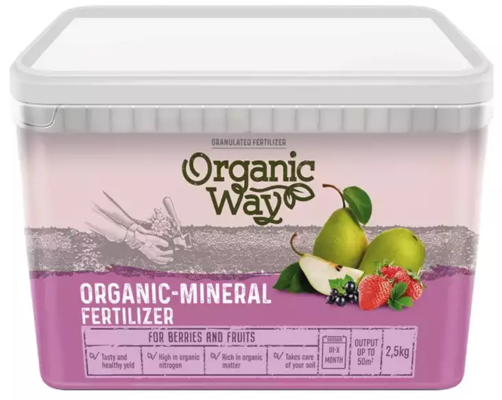 Gödningsmedel för bär- och fruktväxter 2,5 kg - Jord och gödselmedel - 4770168912175 - 1