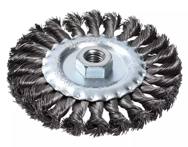 Skivborste 125 mm x M14 INOX - Slipmaterial - 6438152012925 - 1