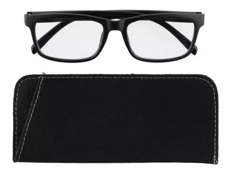 Läsglasögon för män matt svart - Andra egenvårdsprodukter - 6410416060705 - 1