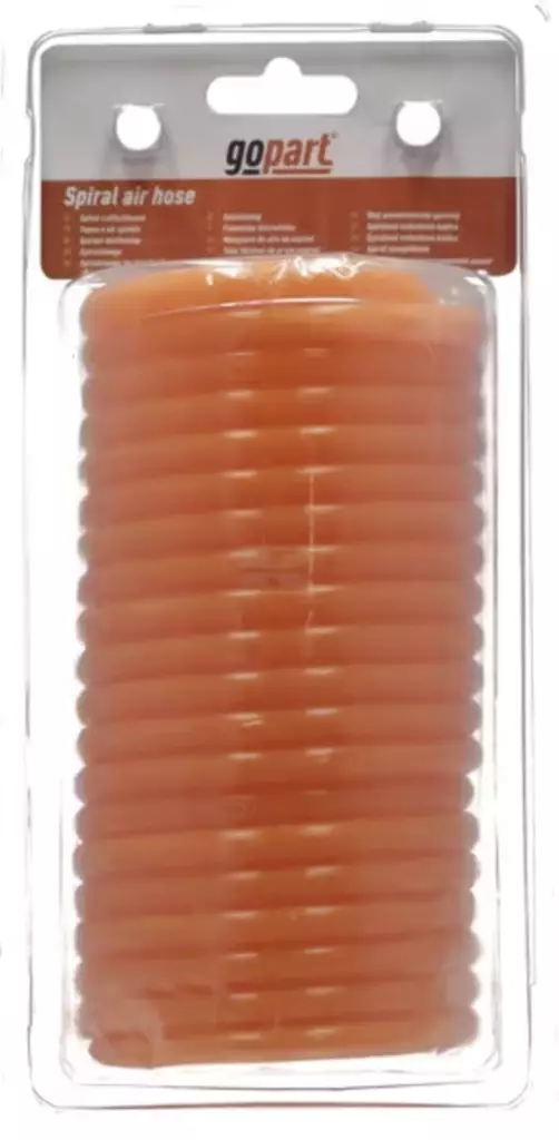 Tryckluftslang 8 mm 5,0 m med anslutningar - Tryckluftsslangar - 8716106650545 - 1