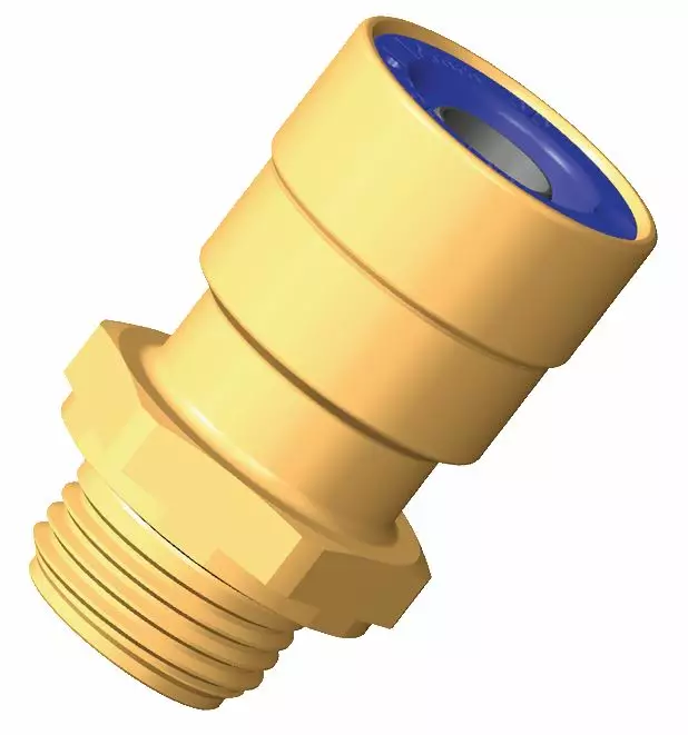 Raufoss grundkoppling M16x1,5 - T 10x1,5 - Tryckluftsystem - svm000008755 - 1