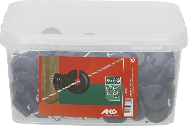 Däckventil, träskruv, 90 st/burk - Isolatorer - 4018653088975 - 1