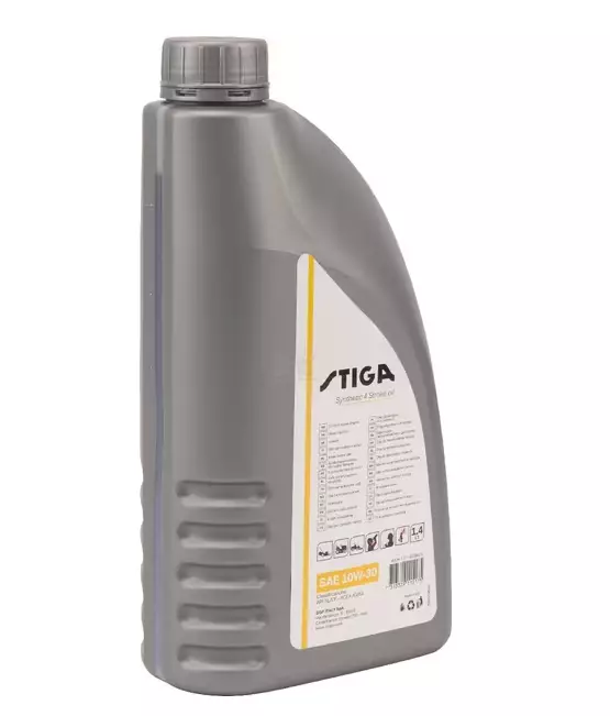 STIGA SAE 10W-30 - 4-taktsolja i 1,4 liters flaska. - Motoroljor - 7313329115175 - 1