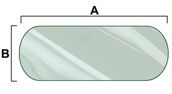 Bakfönster (Ford 83911750) - Hytt och kaross - 5035776898105 - 1