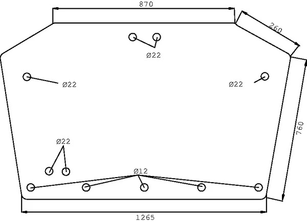 Bakruta, övre (Hürlimann 75181020) - Hytt och kaross - 3660980008655 - 1