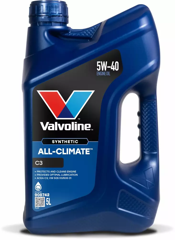 Valvoline All Climate C3 5W-40 motorolja 5 l - Motoroljor - 8710941018485 - 1