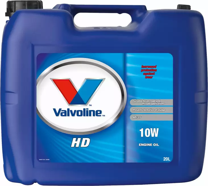 Valvoline HD 10W motorolja 20 l - Bilkemikalier - 8600501019895 - 1