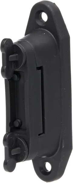 Kombinerad rem- och hörnisolator, svart, 6 st - Isolatorer - 5700035654845 - 1