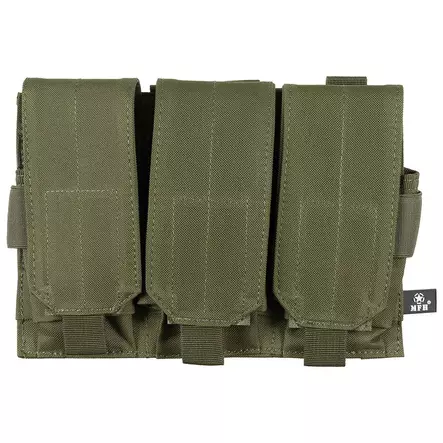 Ammunitionsficka Triple "Molle" OD grön - Vapen och ammunition - 4044633085696 - 1