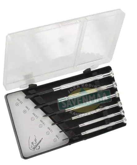 Urbilsverktygs mejselsats 1,0-3,5 mm - Precision skruvmejslar - 8714892714076 - 1