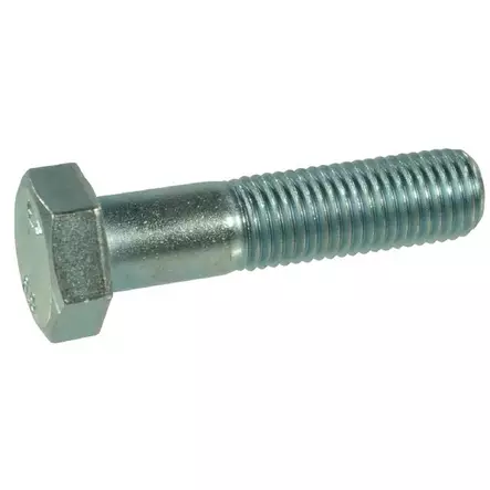 Sexkantsskruv M10 x 1,25 mm 8.8 galvaniserad, delgänga - Bultar och muttrar, metrisk gänga - 8716106613656 - 1