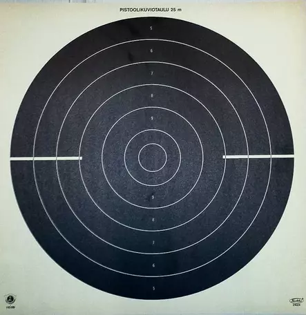 Mönsterplåt 24 Officiell 55 x 55 cm - Vapen och ammunition - 6410362402406 - 1