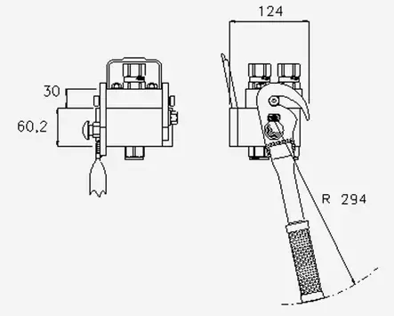 Snabblångs koppling Multifaster P208 2 x 1/2" (arbetsmaskinsdel) - Hydraulik - 6418914900226 - 2