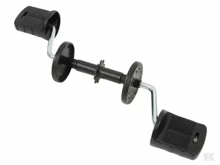 Pedaltraktorns axel med pedaler - Tramptraktorer och trampbilar - 4006485909346 - 1