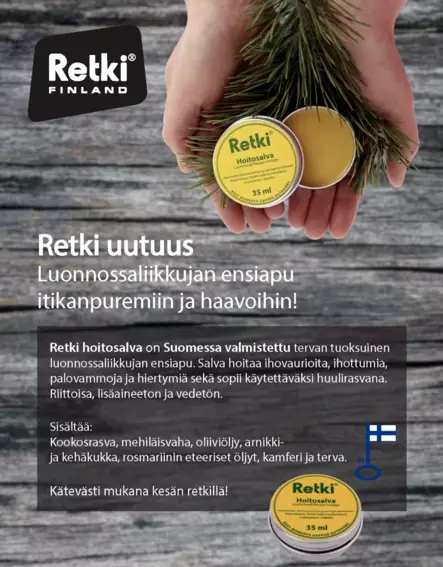 Outdoor Vård- och Salva 35ml - Andra egenvårdsprodukter - 6418536021446 - 2