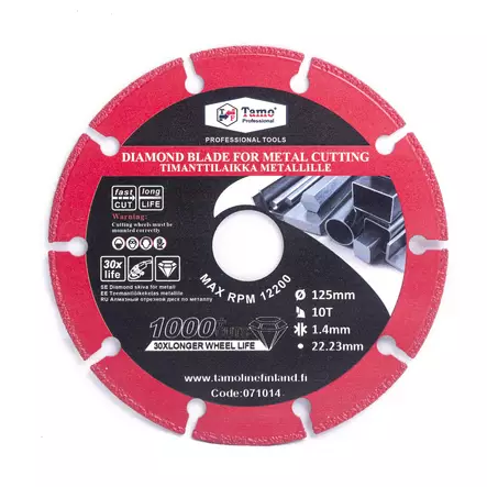 Tamo diamantkapskiva metall 125x1,3x22,2 mm - Kapskivor - 6420613777436 - 1