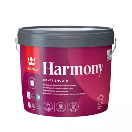 Tikkurila Harmony inredningsfärg vit, kan nyanseras - Inomhusfärger - 6408070043226 - 1
