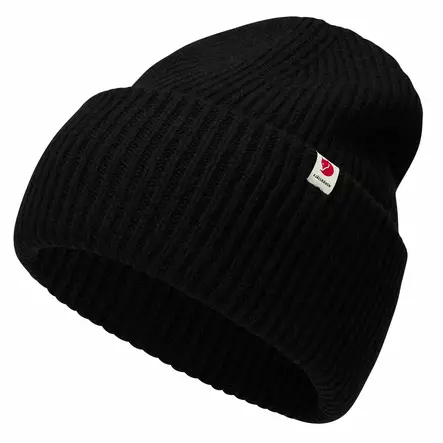 Fjällräven Heavy Beanie Svart - Friluftskläder - 7323451045196 - 1