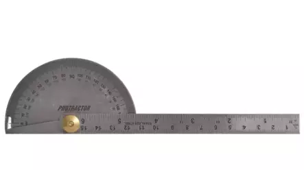 Vinkelskalor 10 cm rostfritt stål - Andra mätinstrument - 6438152022566 - 2