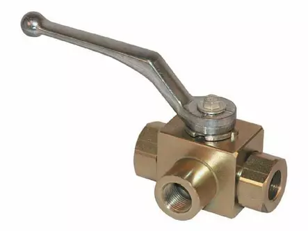 Kullo Ventil 3-vägs 3/8" BS - Hydraulik - KH3KSR06 - 1