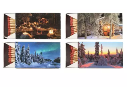 Polar Tändsticka 40 st vintermotiv - Kaffebryggare och tillbehör - 6410416376776 - 1