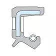 Axeltätning BABSL 40 mm x 62 mm - Hydraulik - 8716106221806 - 3