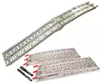 Fällbar aluminium ramp 1 par - Mopeder, fyrhjulingar - 5700033644336 - 1