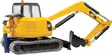 Bruder CAT minigrävare - Bruder arbetsmaskinsleksaker - 4001702024666 - 5